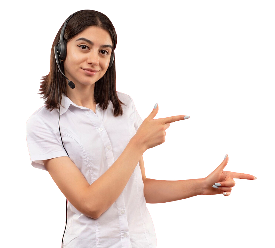 Customer Support Girl img